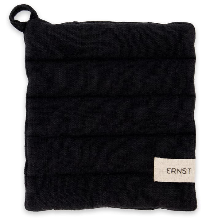 Ernst pot holder cotton - Black - ERNST