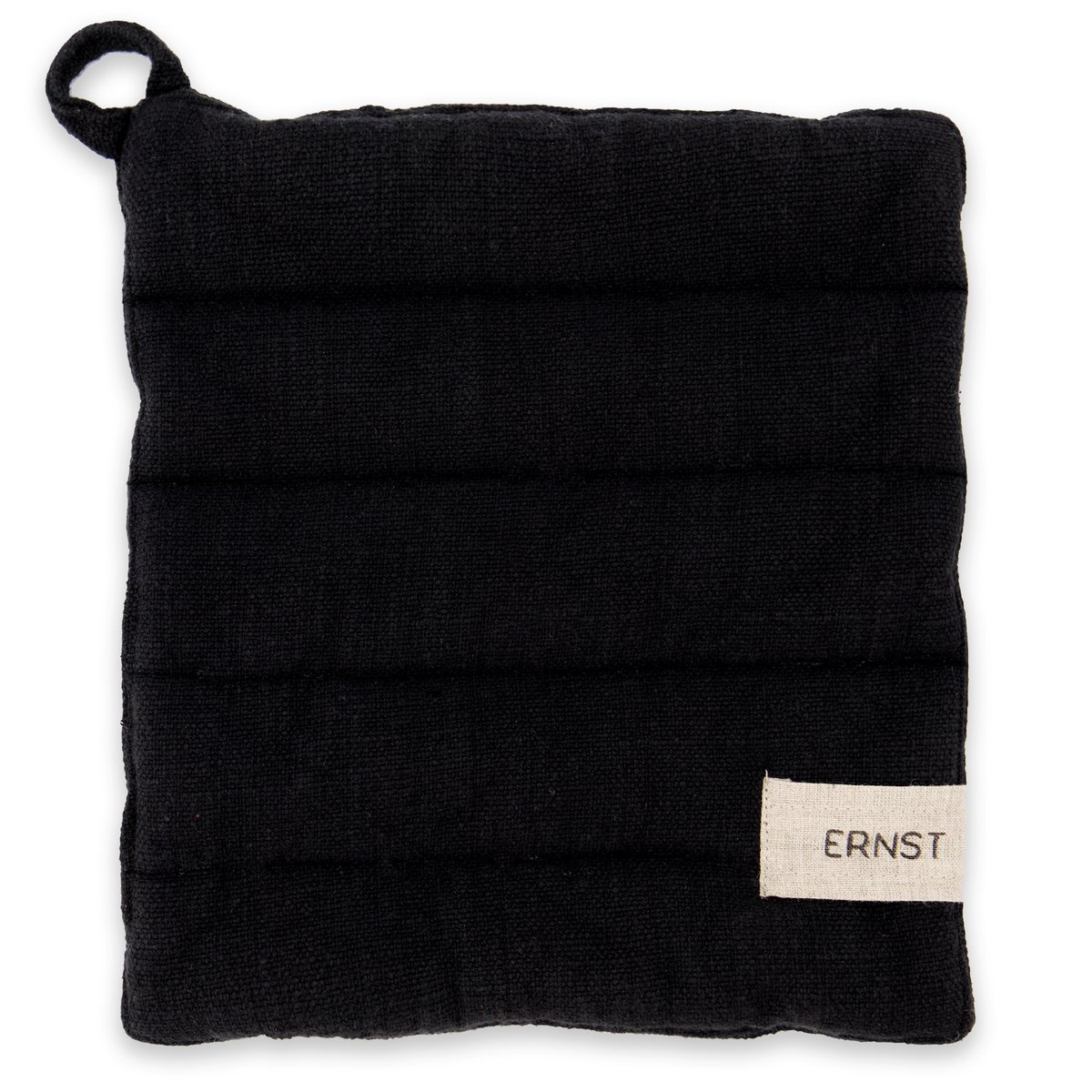 Ernst pot holder cotton Black | Scandinavian Design | Oven mitts, gloves & pot holders | Black