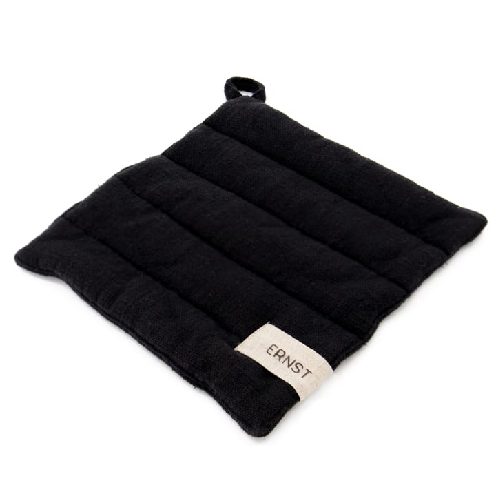 Ernst pot holder cotton - Black - ERNST