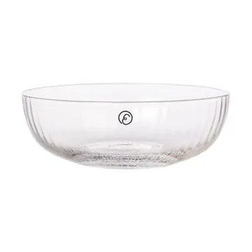 Ernst ribbed glass bowl Ø13 cm - Clear - ERNST