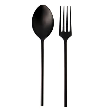 Ernst salad cutlery metal  - Black - ERNST
