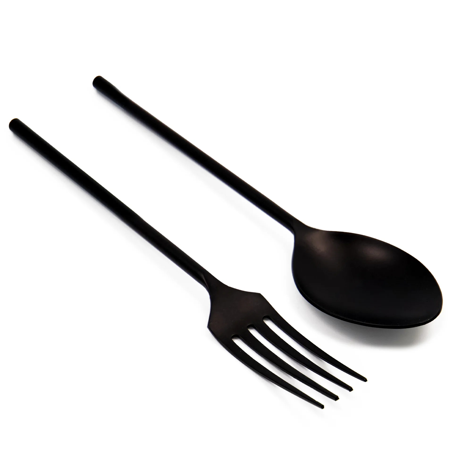 Ernst salad cutlery metal , Black ERNST