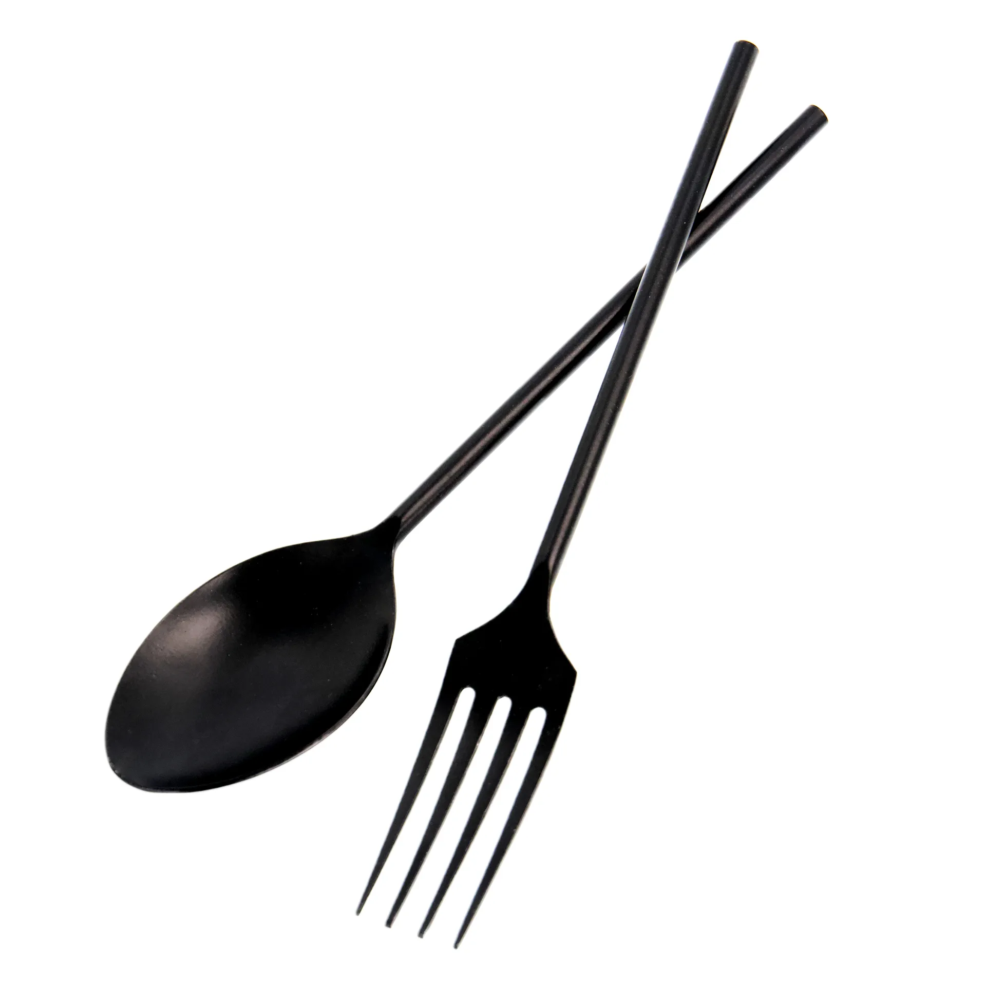 Ernst salad cutlery metal , Black ERNST
