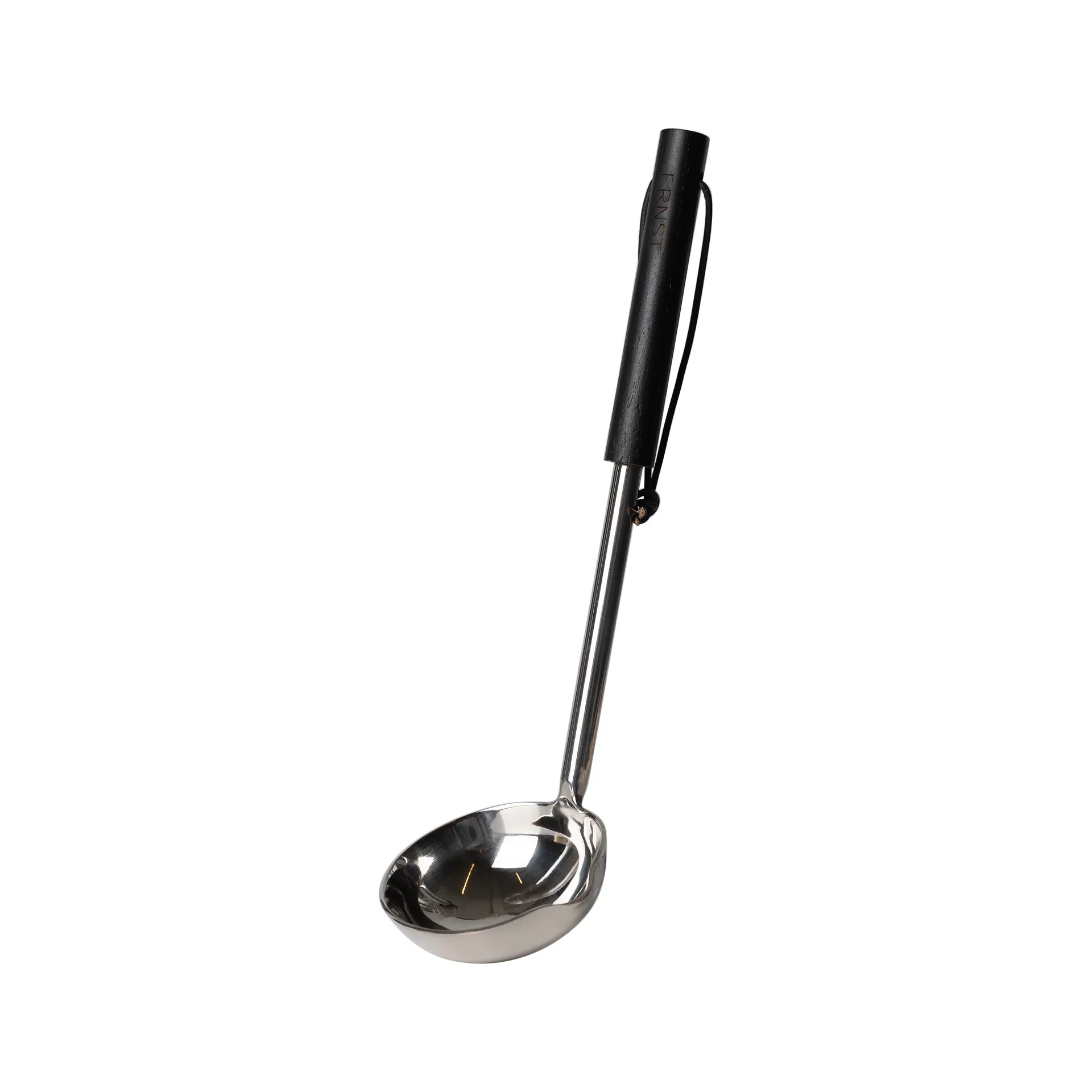 Ernst sauce ladle with wooden handle, Black ERNST