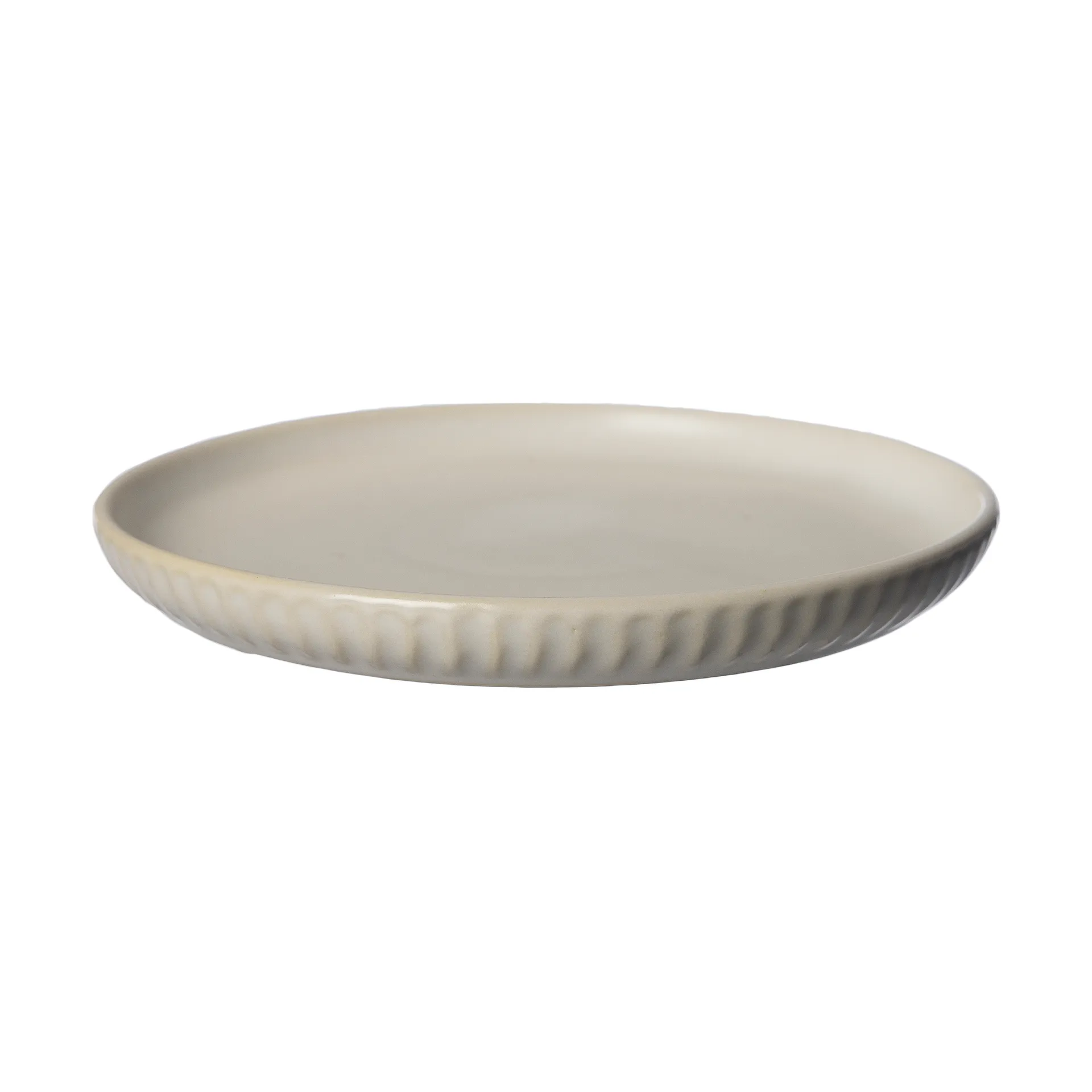 Ernst saucer fluted Ø16 cm., Off-white ERNST