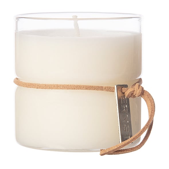 Ernst scented candle in glass with band o5.8 cm Time to do nothing