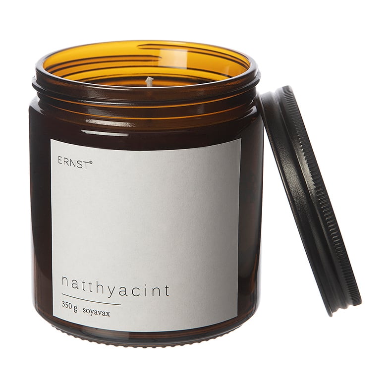 ERNST Ernst scented candle in glass with lid Ø7.2 cm Night hyacinth