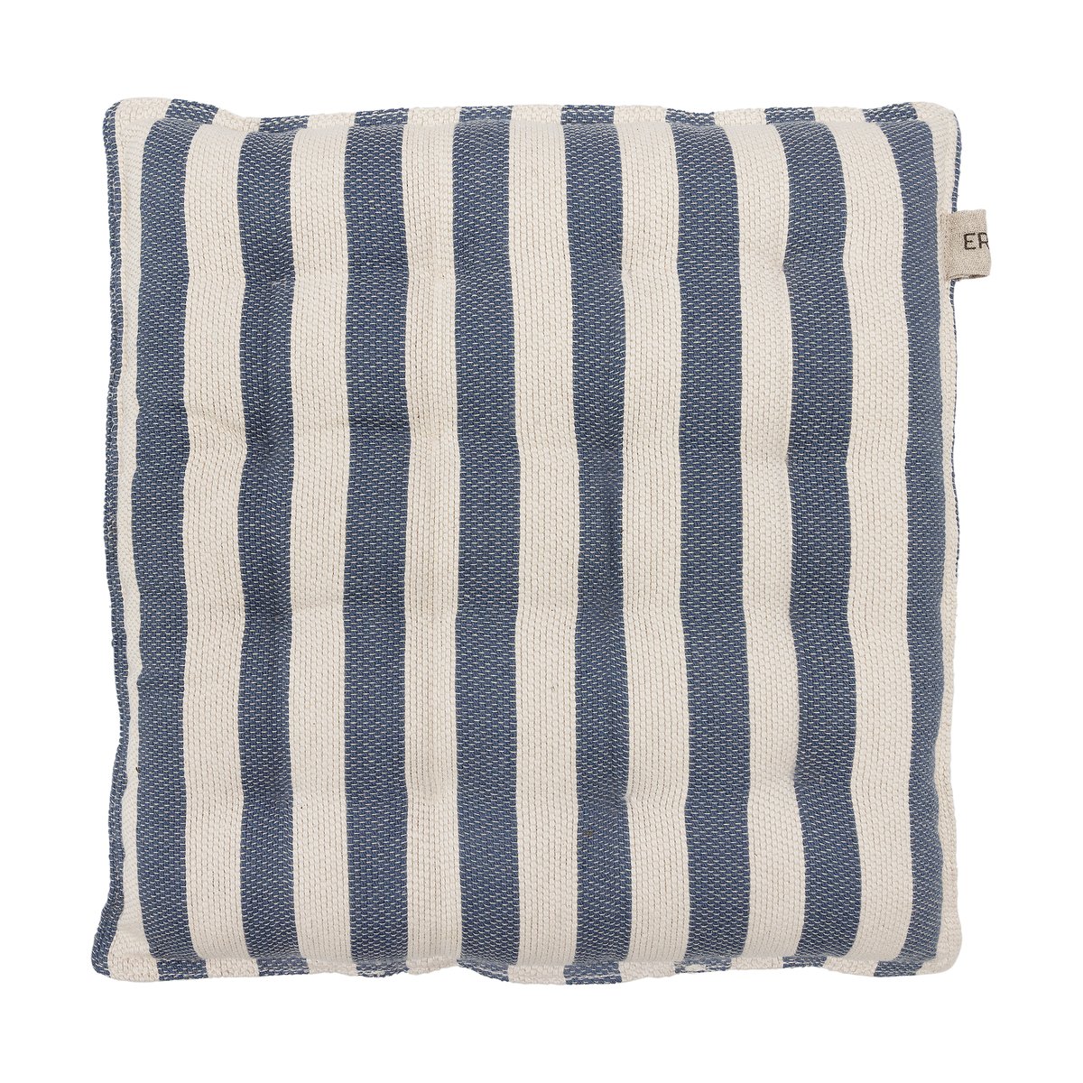 Ernst seat cushion 40x40cm White-blue | Scandinavian Design | Seat cushions & pads | White