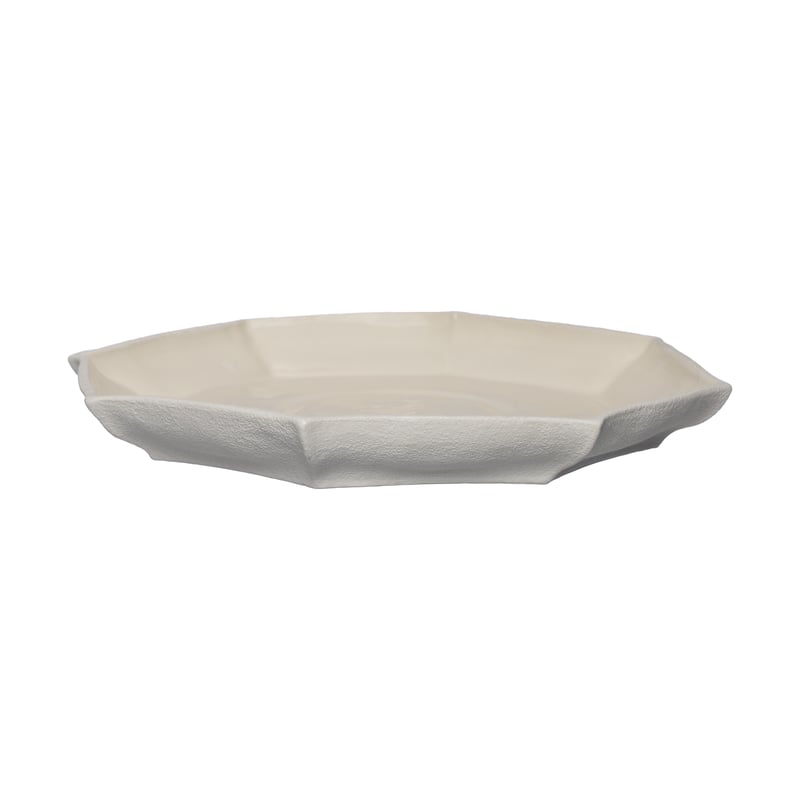 ERNST Ernst serving platter Ø37 cm Off-white