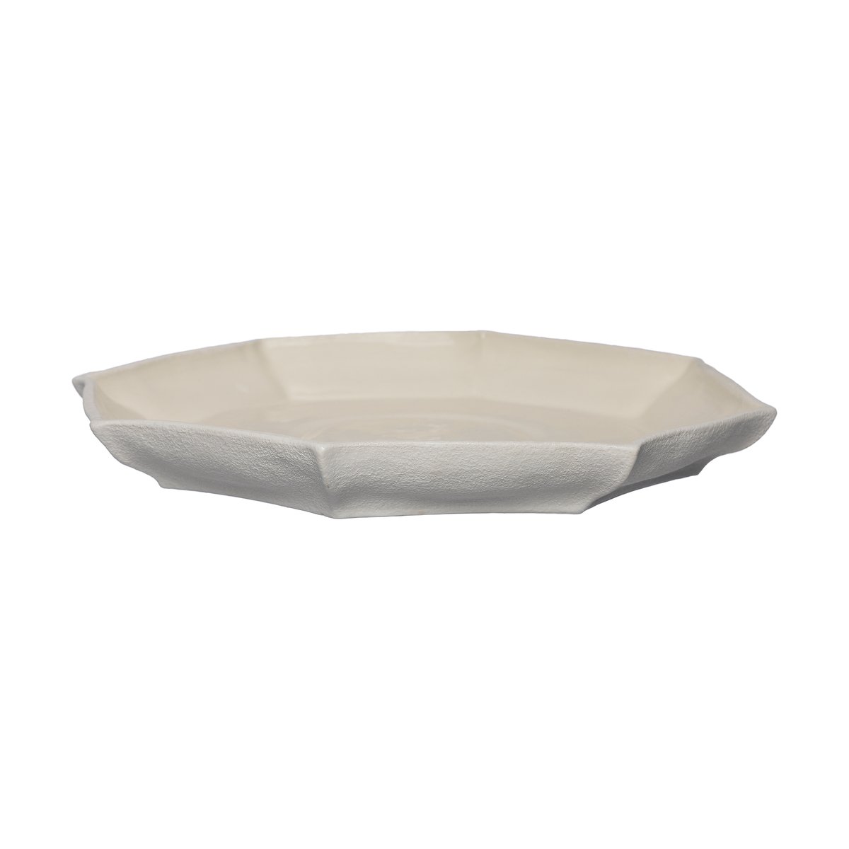 ERNST Ernst serving platter Ø37 cm Off-white