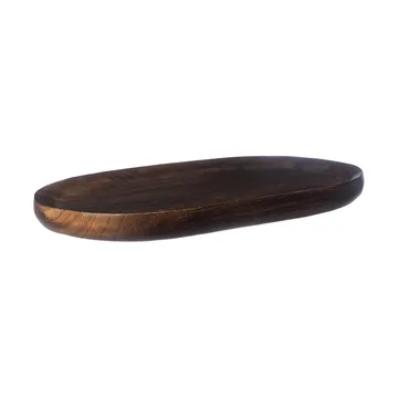 Ernst serving tray oval 17x28 cm - Dark brown - ERNST