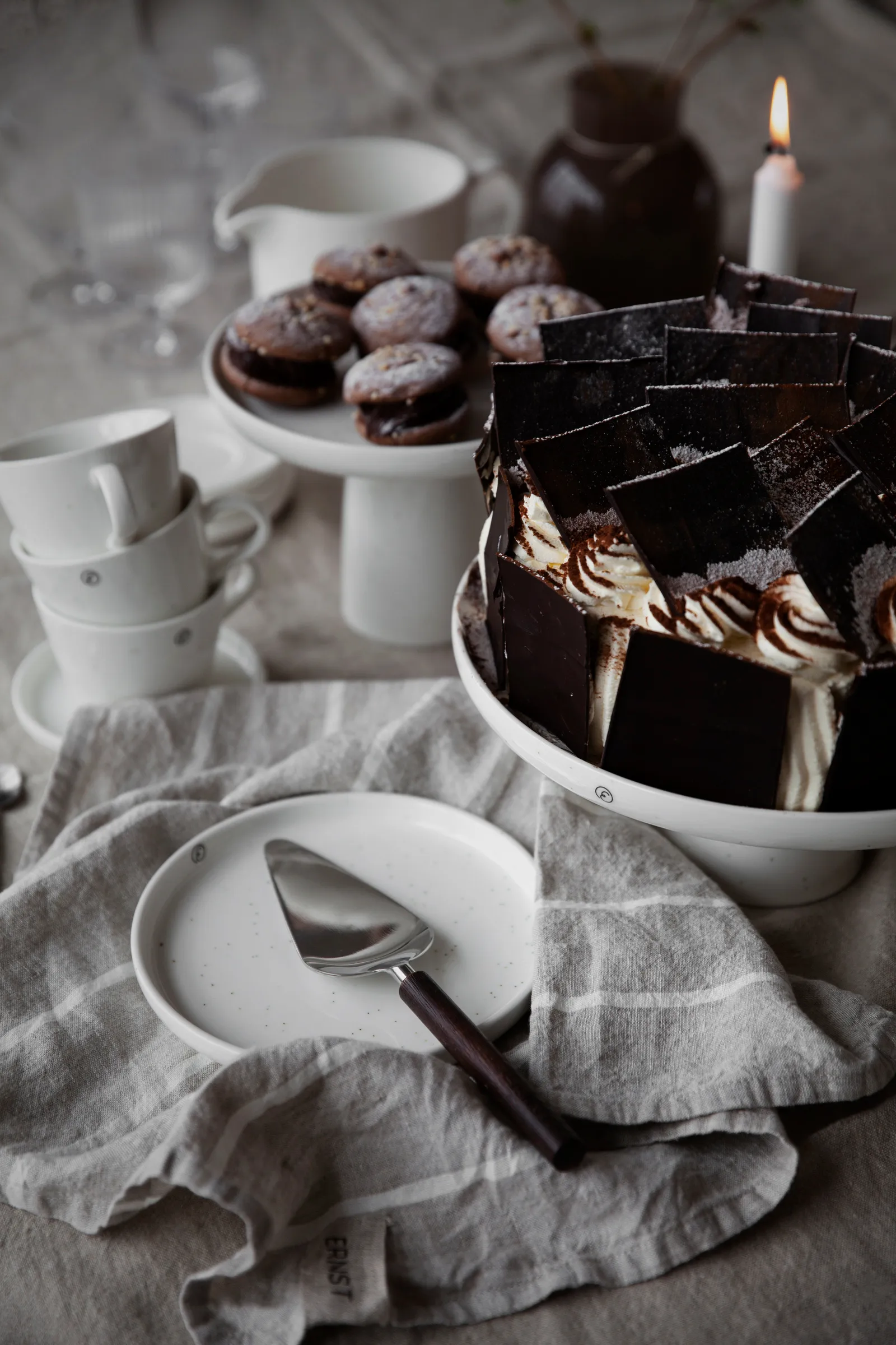 Ernst side plate Ø17.5 cm, Vanilla ERNST