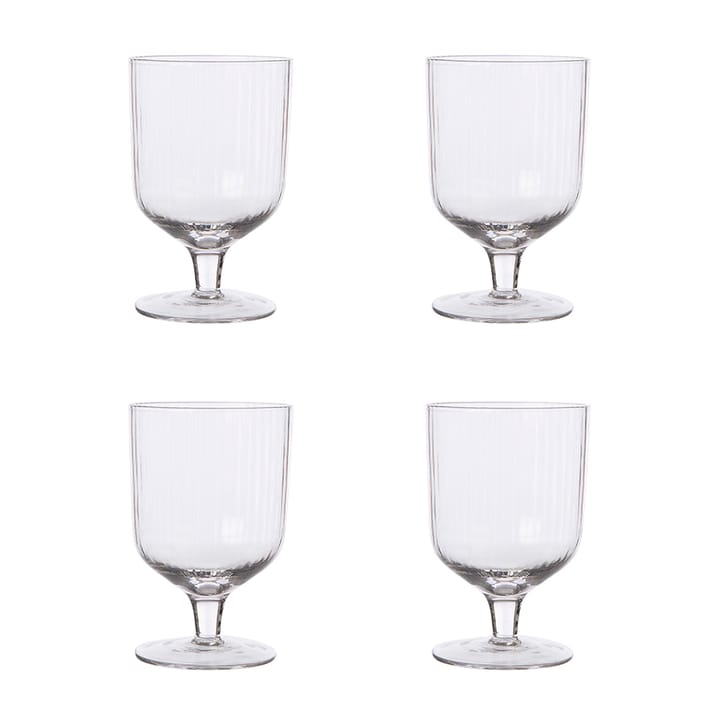 Ernst snaps glass 4-pack - Clear - ERNST