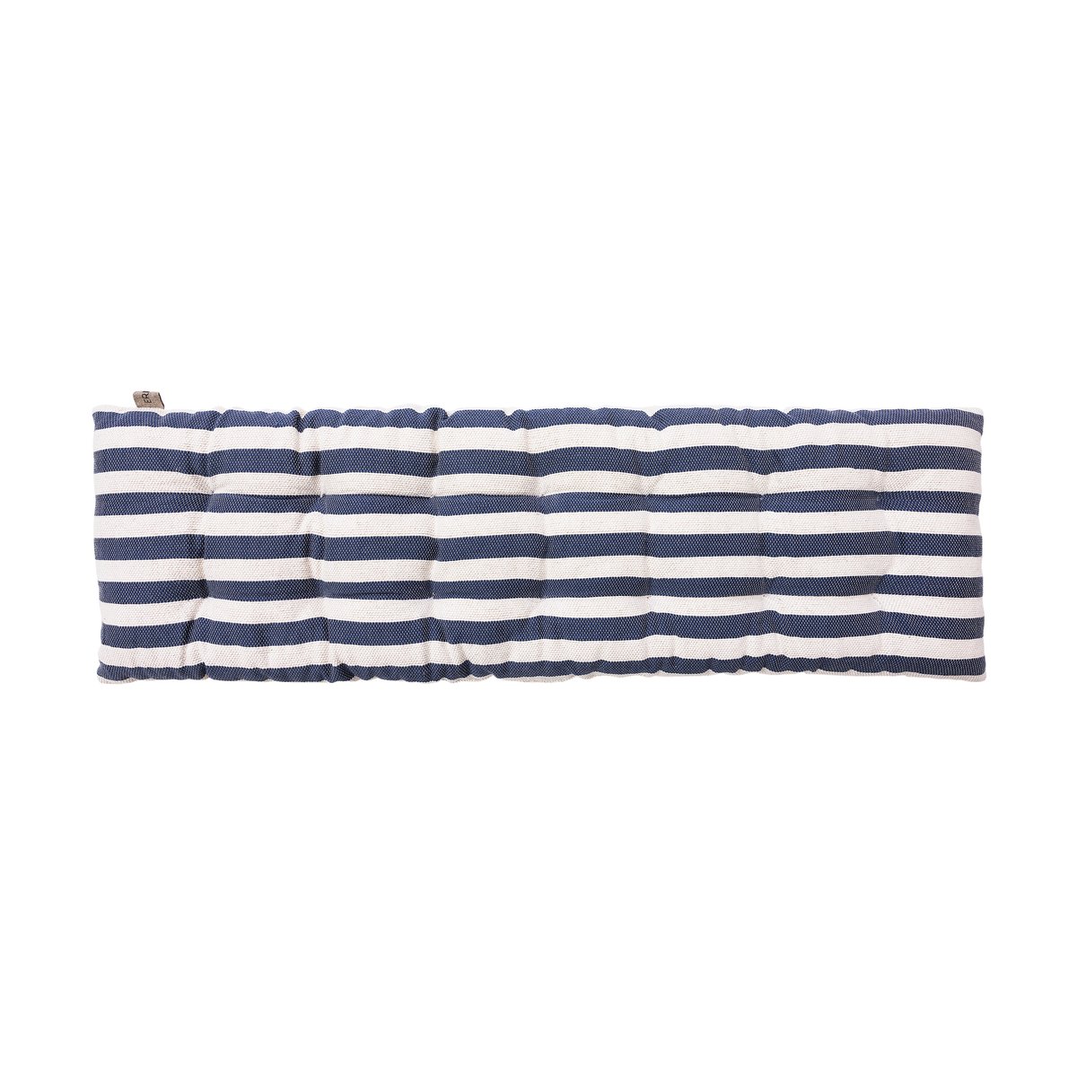 Ernst stair cushion 30x100 cm White-blue | Scandinavian Design | Seat cushions & pads | White