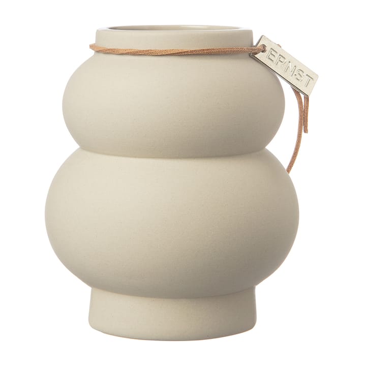 Ernst stoneare vase curve 21.5 cm - Beige - ERNST