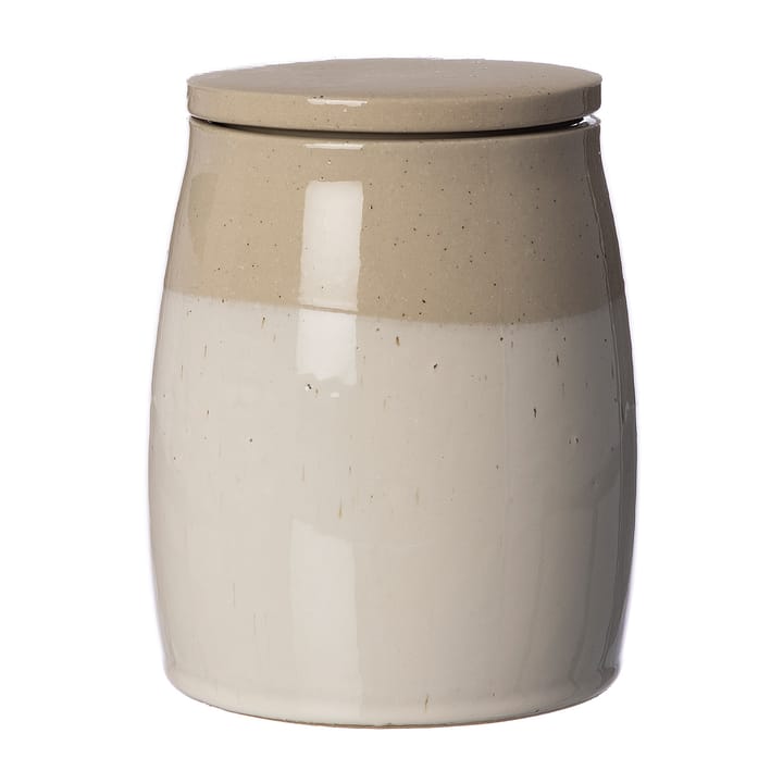 Ernst stoneware storage jar with lid - 16 cm - ERNST