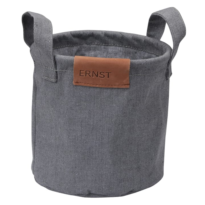 Ernst storage basket round 15 cm - grey - ERNST