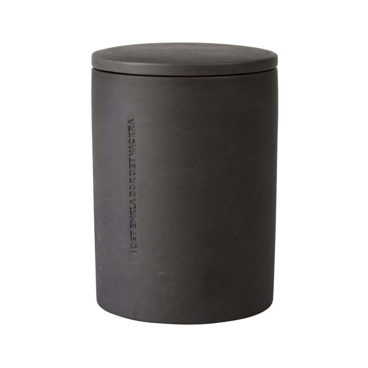 Ernst storage jar stoneware - dark grey - ERNST