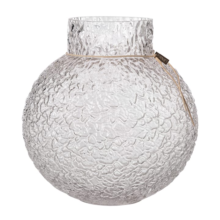 Ernst structure glass vase clear - Ø29 cm - ERNST