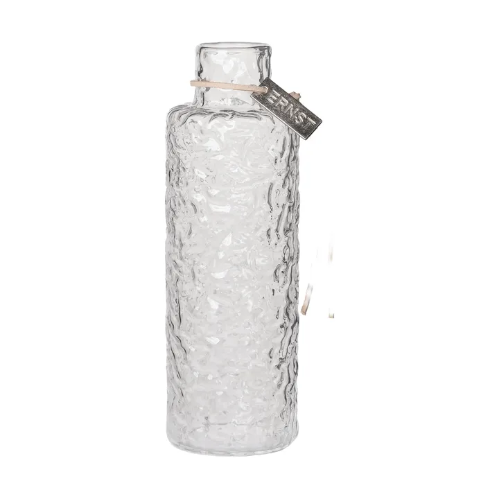 Ernst structure glass vase clear - Ø5x15 cm - ERNST