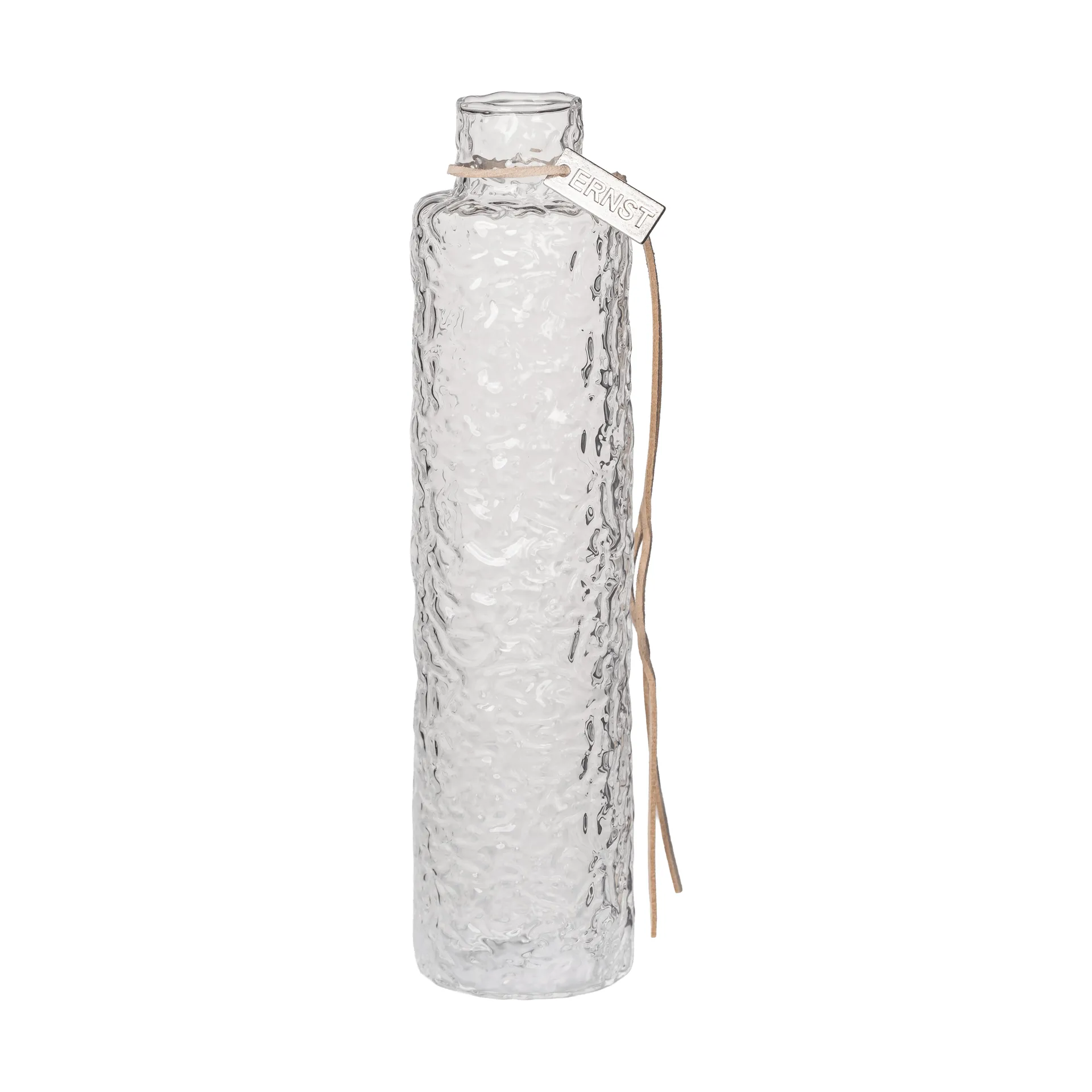 Ernst structure glass vase clear, Ø5x20 cm ERNST