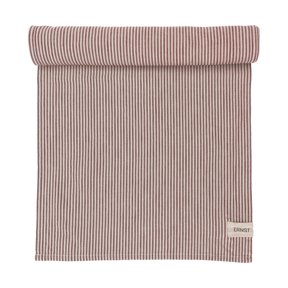 Ernst table runner striped 45x250 Red-beige | Scandinavian Design | Table runners | Red