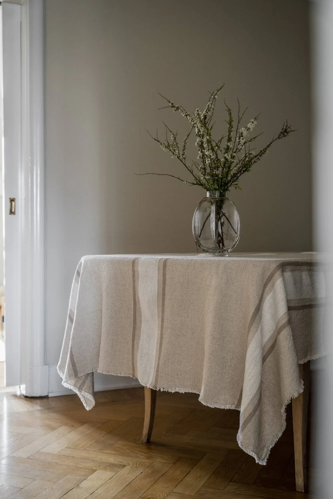 Ernst tablecloth, Natural-white-beige, 145x300 cm ERNST