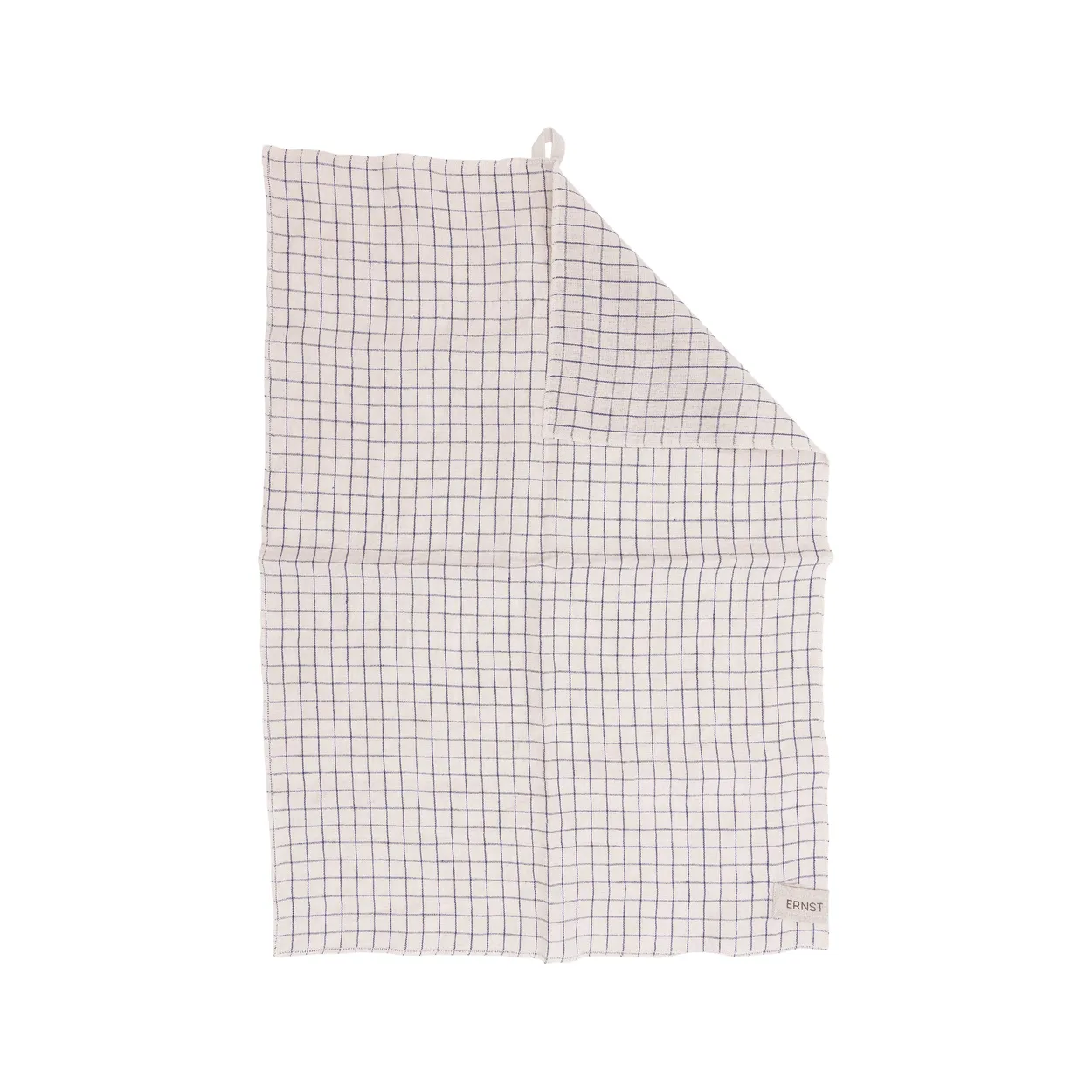 Ernst tea towel checked Blue-beige | Scandinavian Design | Kitchen tea towels | Beige