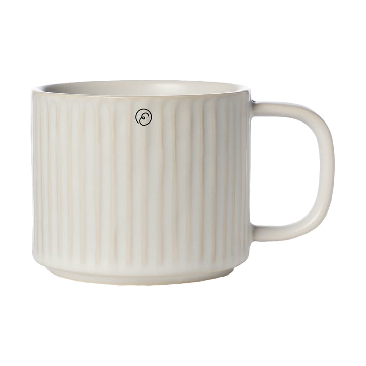Ernst teacup grooved 36 cl - Off-white - ERNST