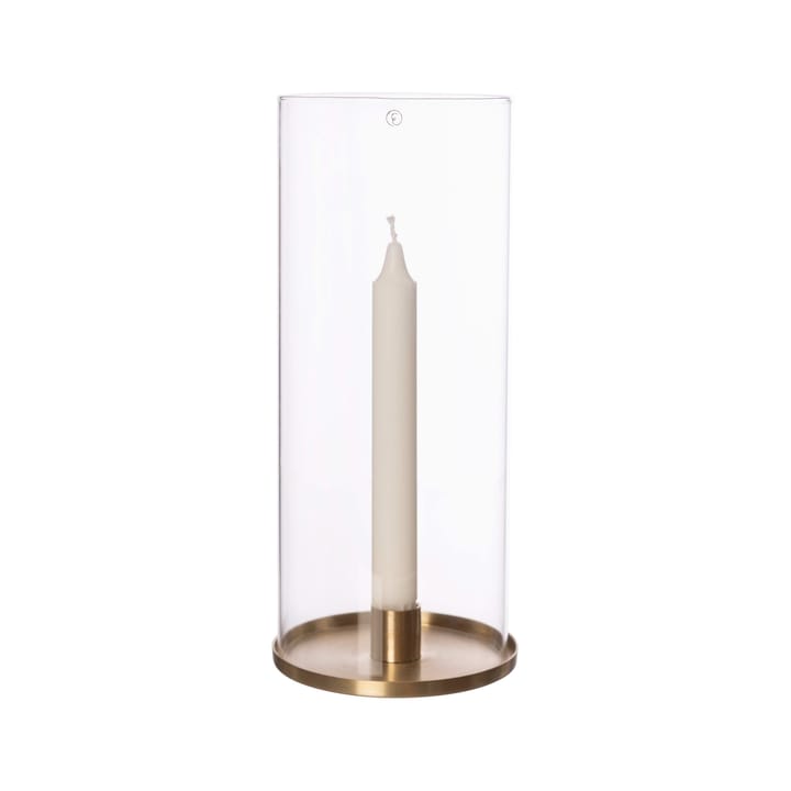 Ernst tealight holder for long candle 28 cm - Brass - ERNST