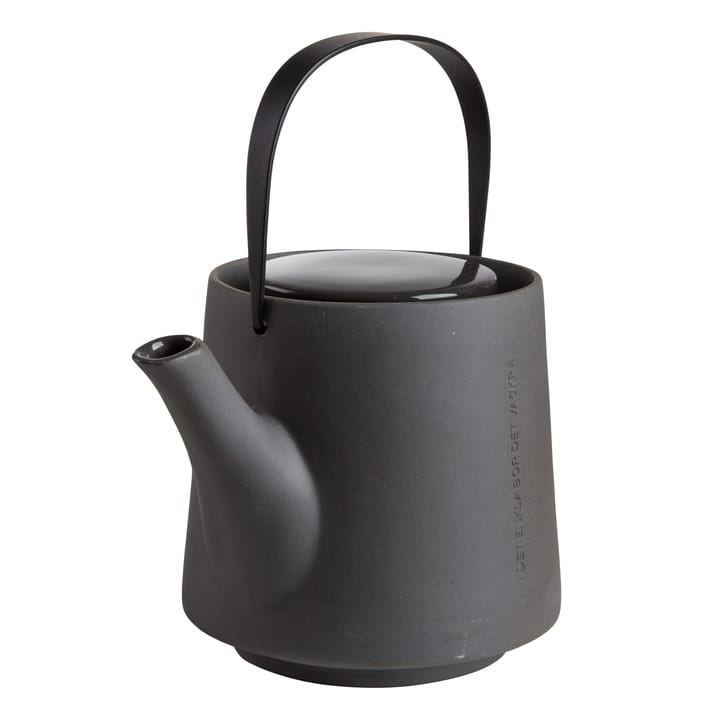 Ernst teapot stoneware, dark grey ERNST