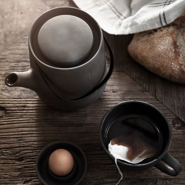 Ernst teapot stoneware, dark grey ERNST