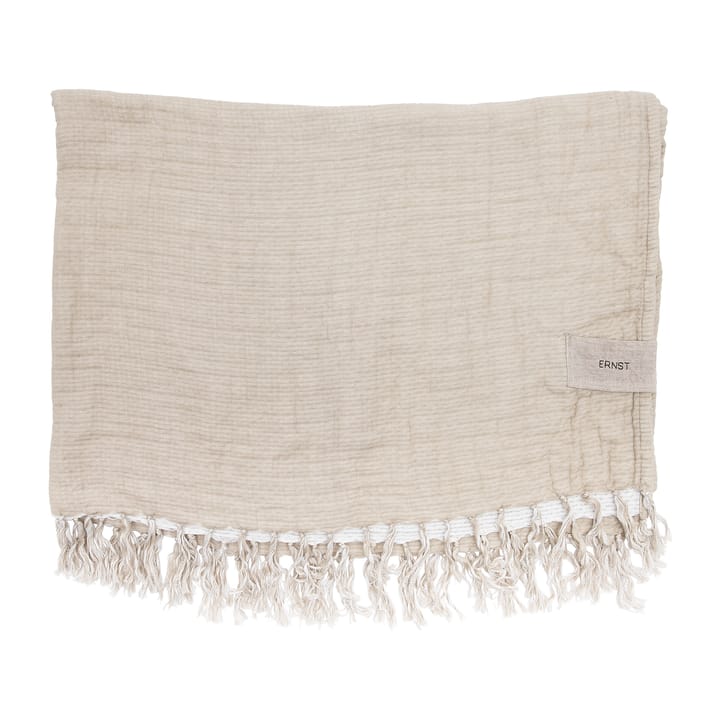 Ernst throw cotton 130x170 cm - Beige - ERNST