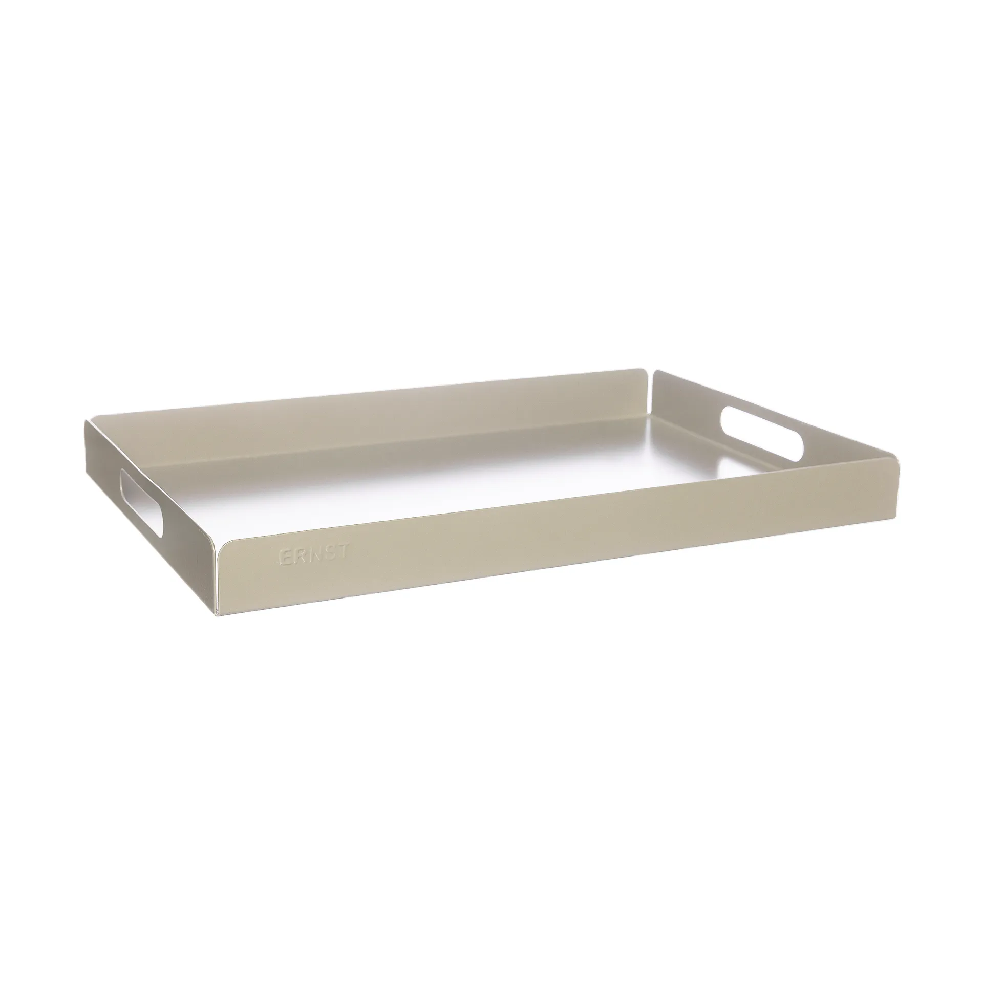 Ernst tray metal 30x45 cm, Cream white ERNST