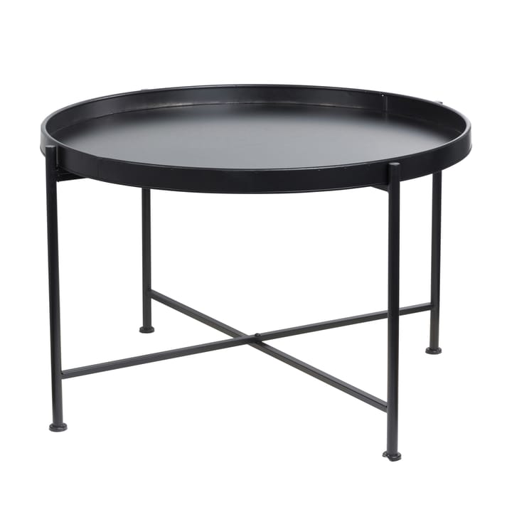 Ernst tray table low Ø70 cm - black - ERNST