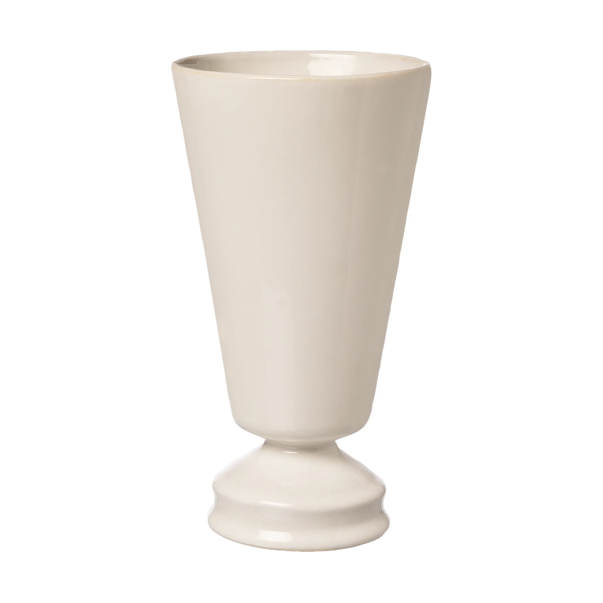 Ernst vase Ø14x25 cm, Natural white ERNST