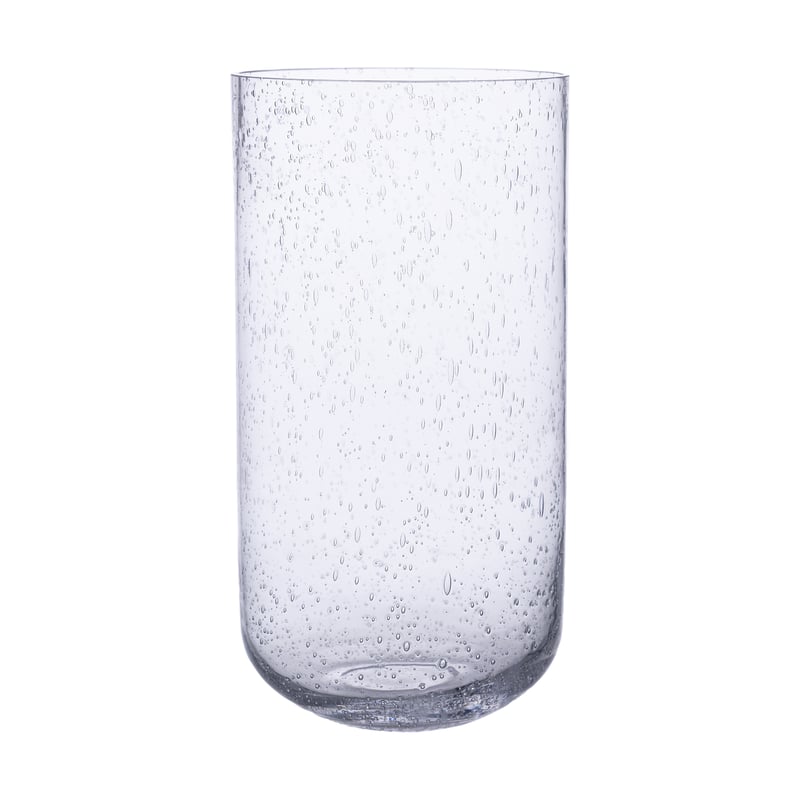 ERNST Ernst vase bubbly glass 25 cm Clear