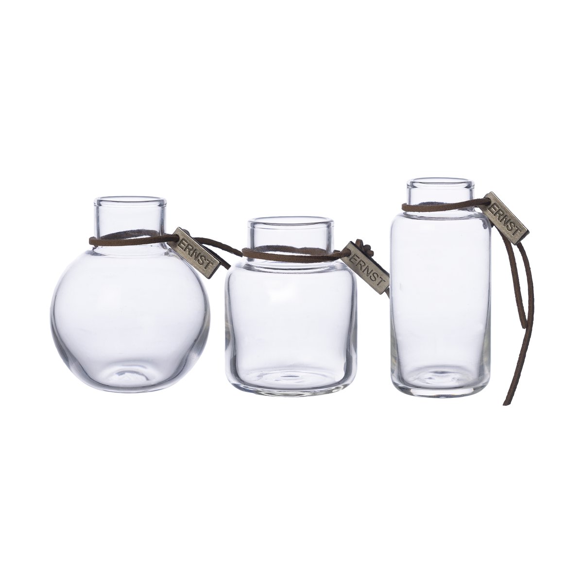 ERNST Ernst vase gift set 3 pieces Clear
