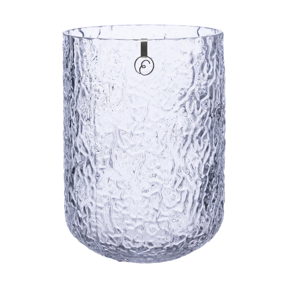 Ernst vase patterned 18 cm Clear | Scandinavian Design | Vases | Transparent