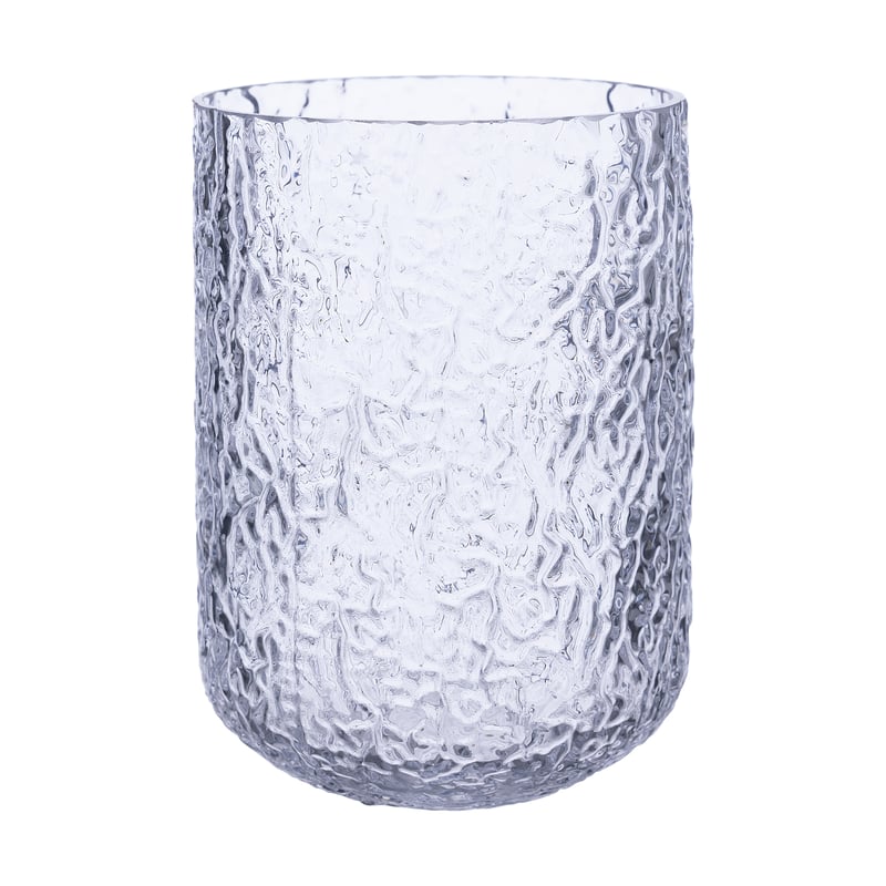 ERNST Ernst vase patterned 18 cm Clear