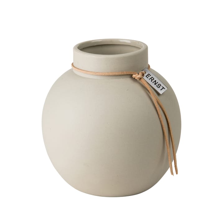 Ernst vase stoneware nature - 14 cm - ERNST