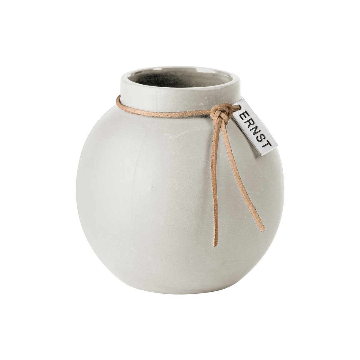 ERNST Ernst vase stoneware white 10 cm
