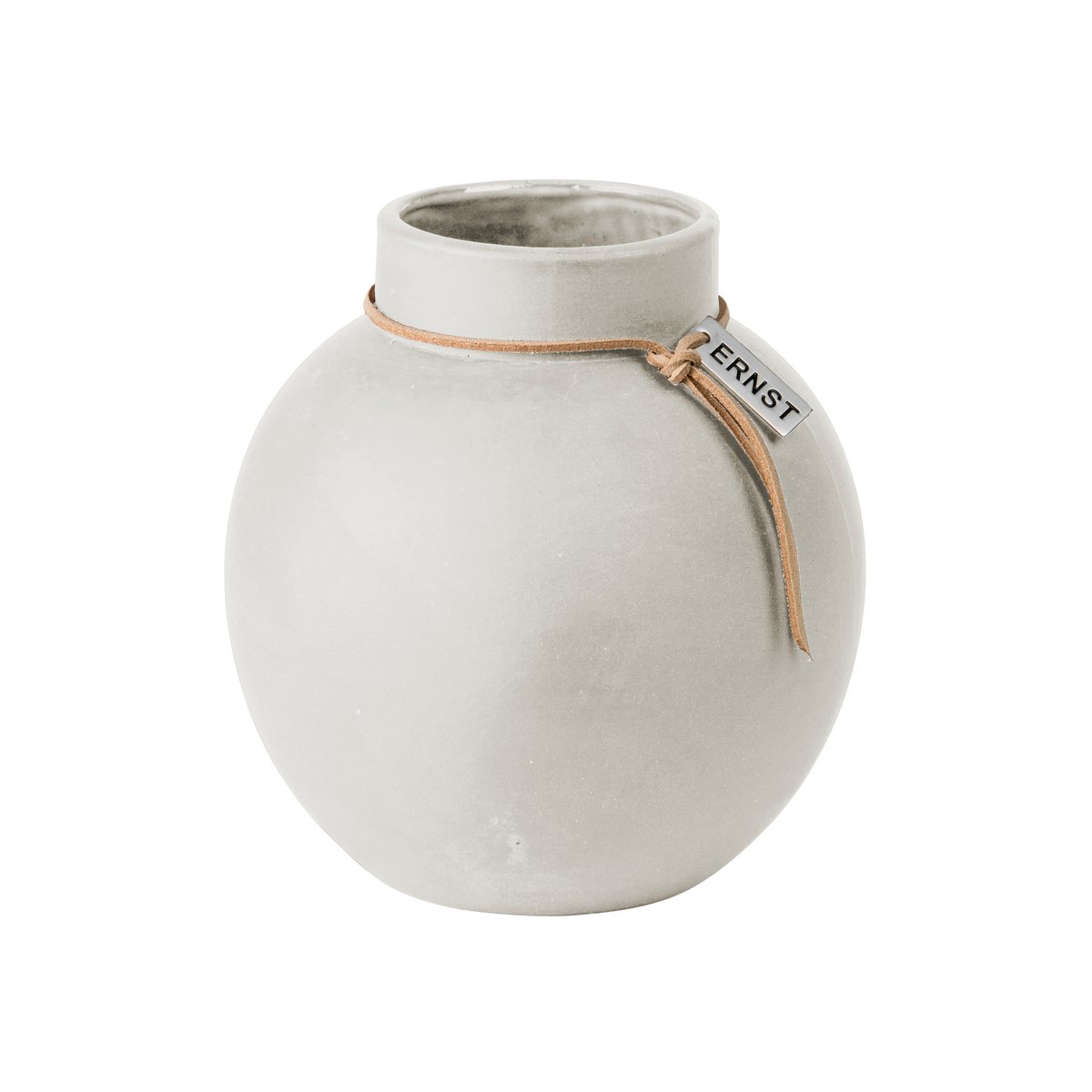 Ernst vase stoneware white 14 cm | Scandinavian Design | Vases | White
