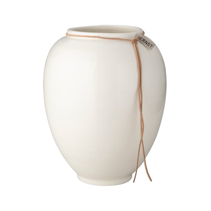 Ernst vase white glazed - 22 cm - ERNST