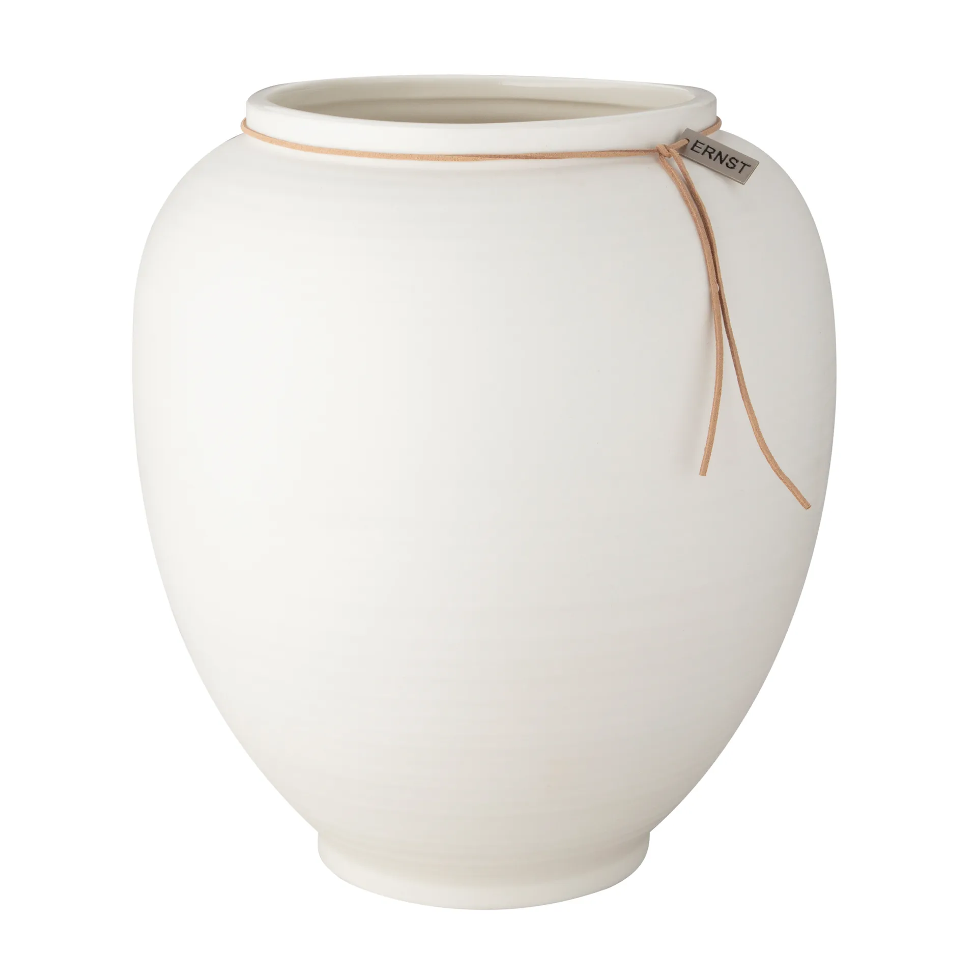 Ernst vase white matte, 28 cm ERNST