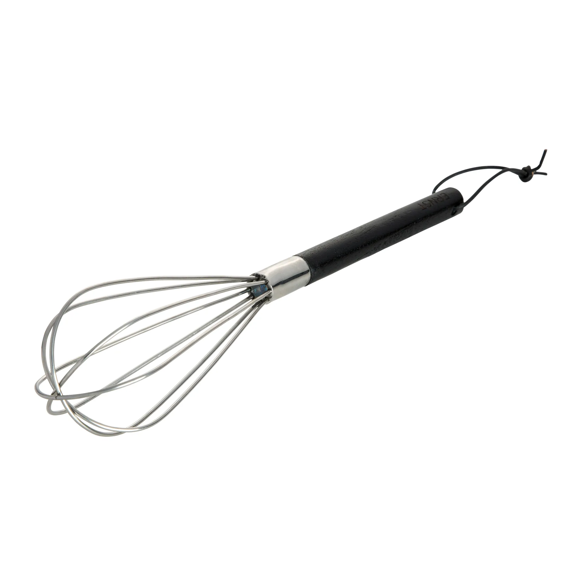 Ernst whisk with wooden handle, black ERNST