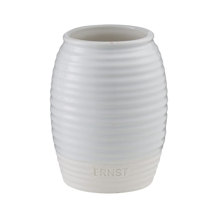 Ernst white glazed vase - 11 cm - ERNST