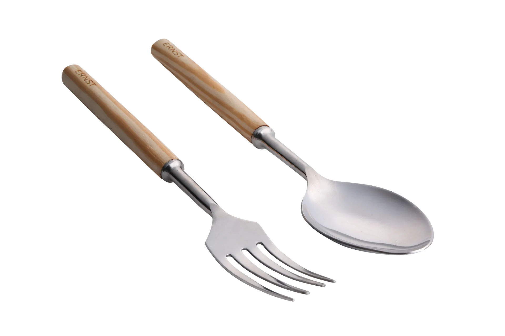 Salad serving utensils wood, 28x6 cm ERNST