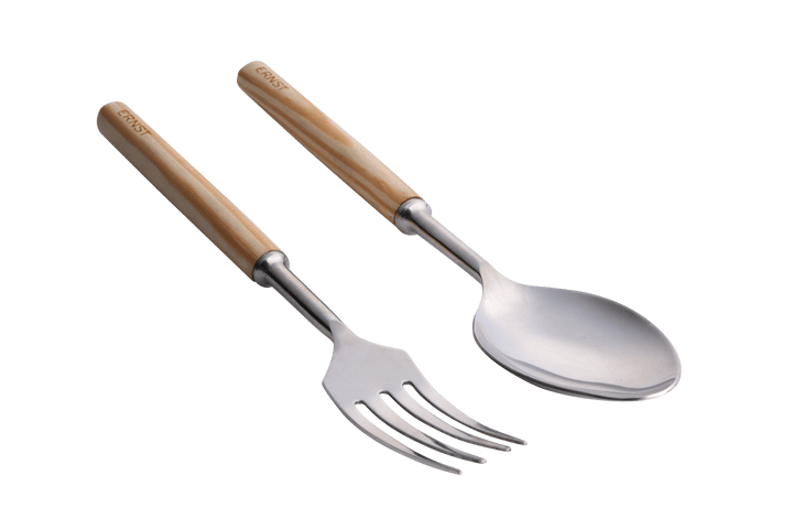 Salad serving utensils wood, 28x6 cm ERNST