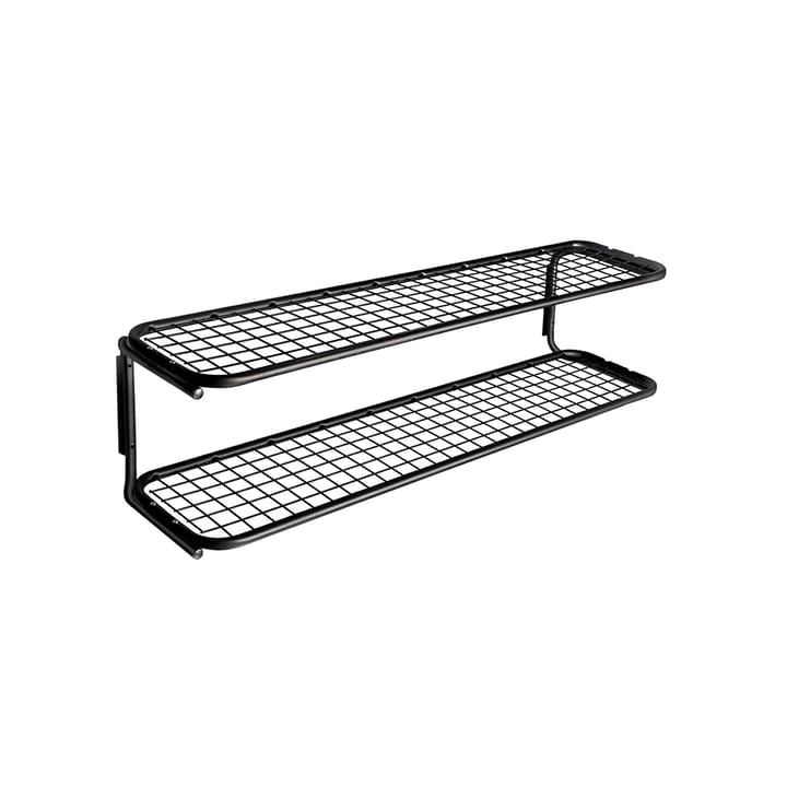 Classic 650 shoe shelf - Black/black, 2 levels, 110 cm - Essem Design